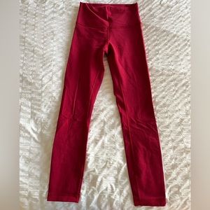 Lululemon wunder 25” leggings